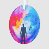 Staan in kleuren ornament (voorkant)