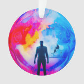 Staan in kleuren ornament (voorkant)