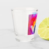 Staan in kleuren shot glas (Links)