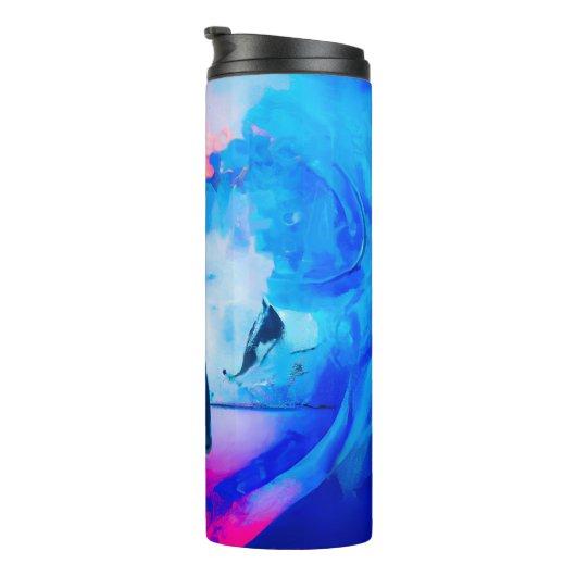 Staan in kleuren thermosbeker (Geroteerd rechts)