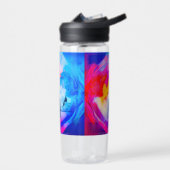 Staan in kleuren waterfles (Links)