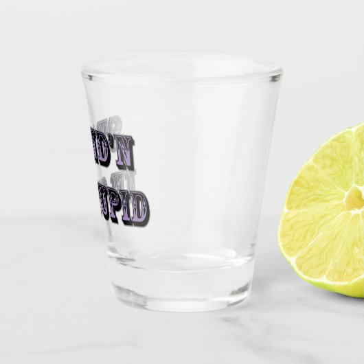 Staan in stut shot glas (Rechts)