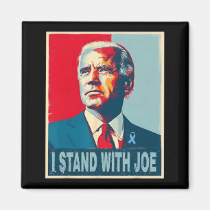 Staan met Joe Support Ribbon Campagne Verklaring Magneet