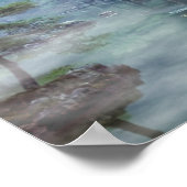 Staan op het gouden paviljoen poster (Hoek)