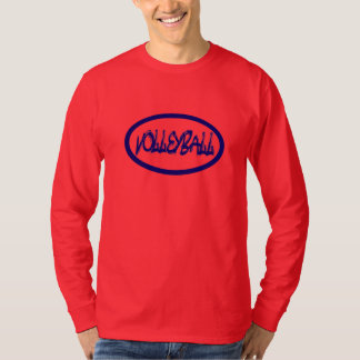 Staan op het lange-Sleeve T-shirt van Business Man