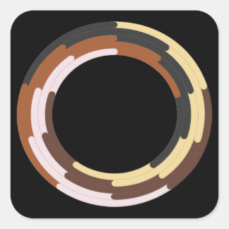 staan voor raciale eenheid Sticker