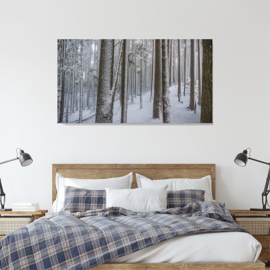 Staand hoog #2 canvas afdruk (Insitu (Slaapkamer))