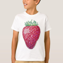 Staande aardbei t-shirt