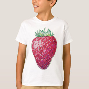 Staande aardbei t-shirt