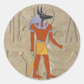 Staande Anubis Sticker (Voorkant)