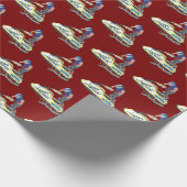 Staande Jet Ski SuperJet Cadeaupapier (Hoek)