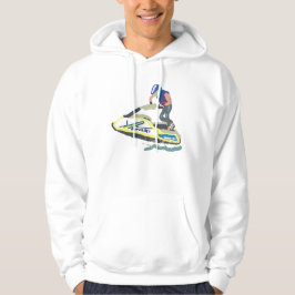 Staande Jet Ski SuperJet Hoodie