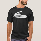 Staande jetski Retro JS 550 Silhouette  T-shirt (Voorkant)