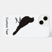 Staande Kanarie Vogel Case-Mate iPhone Case (Achterkant (horizontaal))