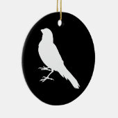 Staande Kanarie Vogel Keramisch Ornament (Rechts)