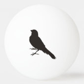 Staande Kanarie Vogel Pingpongbal (Voorkant)