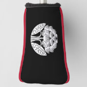 staande lotusbloem golfheadcover (Draai 90)