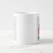 Staande Mode Figuur - Stip Top Grote Koffiekop (Voorkant)