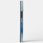Staande ovaties, abstract blauw turquoise fractaal Case-Mate iPhone case (Achterkant / Rechts)