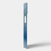 Staande ovaties, Abstracte Blauwe Fractale Kunst N Case-Mate iPhone Case (Achterkant / Rechts)