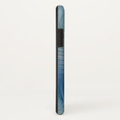 Staande ovaties, Abstracte Blauwe Fractale Kunst N Case-Mate iPhone Case (Achterkant / rechts)