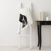 Staande Paard Sherpa Deken Aangepaste Tekst en Kle (In situ)