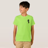 Staande Paard T-Shirt met Aangepaste Tekst (Voorkant volledig)