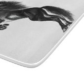 Staande Paardensnijplank met Aangepaste Tekst Snijplank (Hoek)