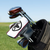 Staande pijlpunt in een cirkel golfheadcover (Insitu)