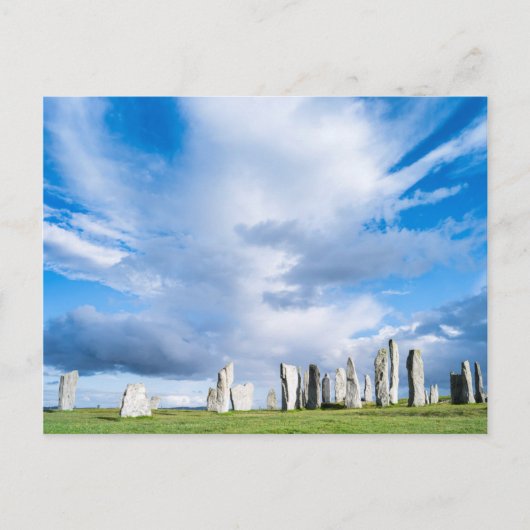 Staande stenen van Callanish 1 Briefkaart (Voorkant)