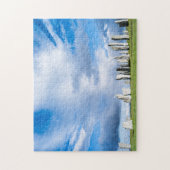 Staande stenen van Callanish 1 Legpuzzel (Verticaal)