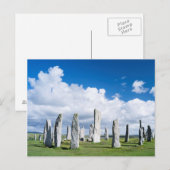 Staande stenen van Callanish 2 Briefkaart (Voorkant / Achterkant)