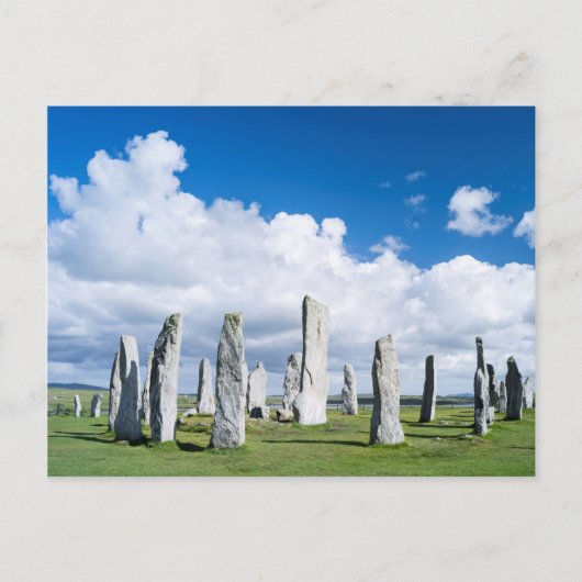 Staande stenen van Callanish 2 Briefkaart (Voorkant)