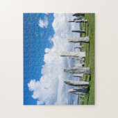 Staande stenen van Callanish 2 Legpuzzel (Verticaal)