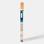 Staande surfplank in zand Case-Mate iPhone case (Achterkant / Rechts)