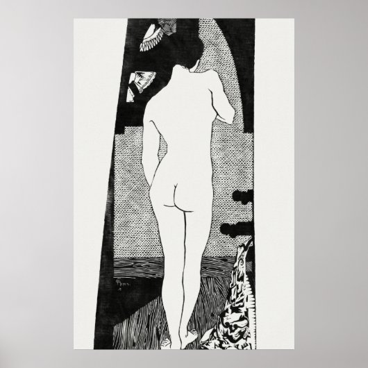Staande vrouw (1915) poster (Voorkant)
