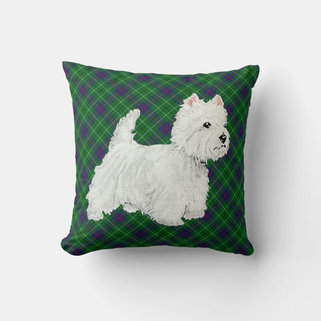 Staande Westie Kussen (Voorkant)
