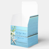 Staanstaartrottoirs met orchideeën bedankdoosjes (Geopend)