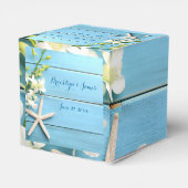 Staanstaartrottoirs met orchideeën bedankdoosjes (Achterkant)