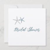 Staanvis Champagne Bridal Shower Invitations Kaart (Voorkant)