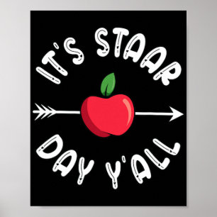 Staar Dag Yall Texas Staar Test Dag Poster