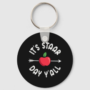 Staar Dag Yall Texas Staar Test Dag Sleutelhanger