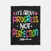 Staar Test Day Testing Monitor State Test Teachers Fleece Deken (Voorkant)