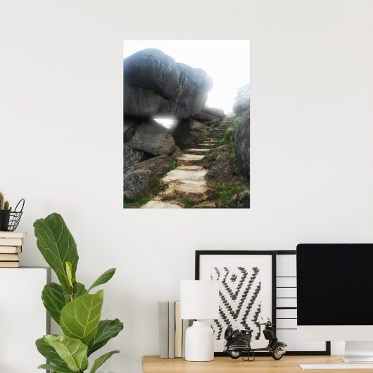 Staarbaan naar de hemel, omlijmd afdrukken poster (Thuiskantoor)