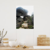 Staarbaan naar de hemel, omlijmd afdrukken poster (Keuken)