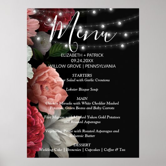 Staarlicht van Bourgogne Poster (Voorkant)