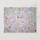 staart briefkaart (Voorkant)