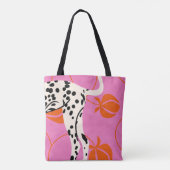 Staart en textuur tote bag (Achterkant)