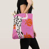 Staart en textuur tote bag (Dichtbij)