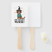 Staart-kwispelende Gezondheid Charm Een Spooky Ver Handwaaier (Voorkant en achterkant)